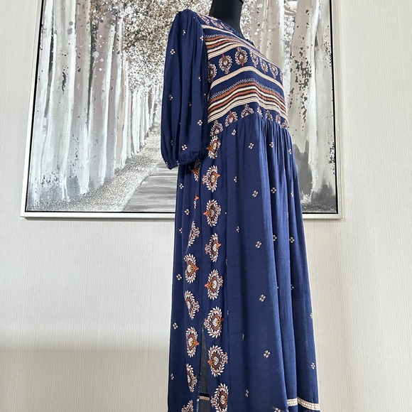 Matilda Jane Navy Blue Midi Dress - Picture 5 of 9